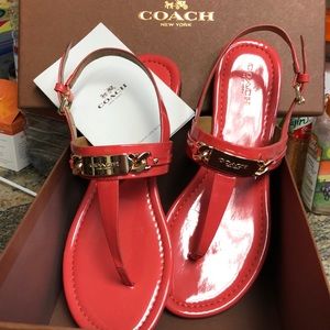 Coach sandals